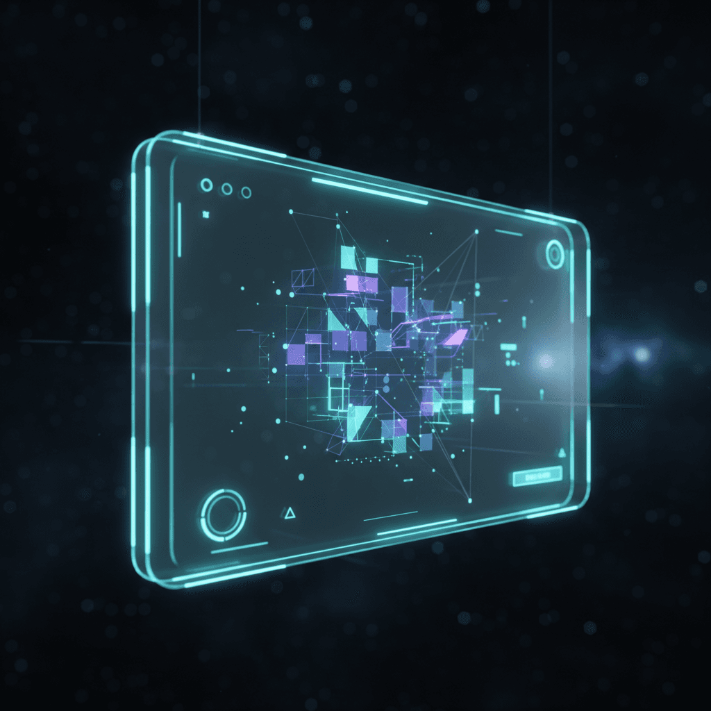 Holographic pricing calculator visualization